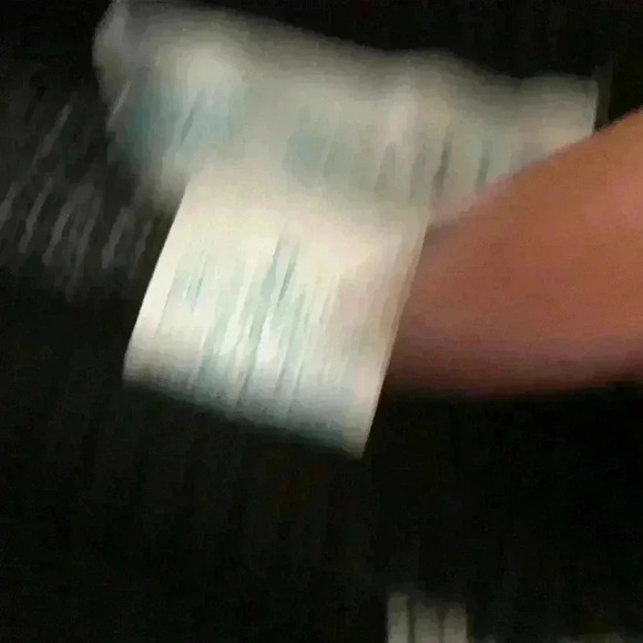 Vtg Jamie Scott Black White Southwest Aztec Geometric Crewneck Acrylic Sweater M - Picture 5 of 7